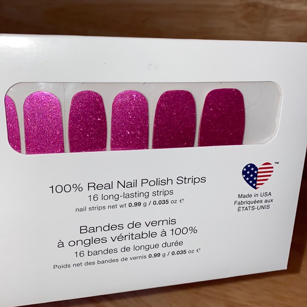 “Show Time” Color Street, 100% Nail Polish Strips, Pink